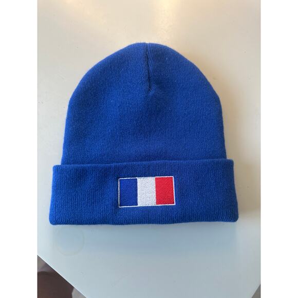 Unisex New York Knicks New Alternate Beanie with France flag 🇫🇷 unique look - Picture 5 of 6